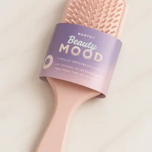CEPILLO DESENREDANTE BEAUTY MOOD ROSA MORADO